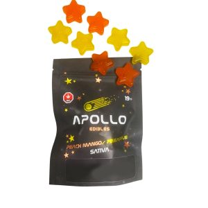 Apollo Gummies – Sativa Peach Mango/Pineapple – 1000mg Edibles Buy Weed Online