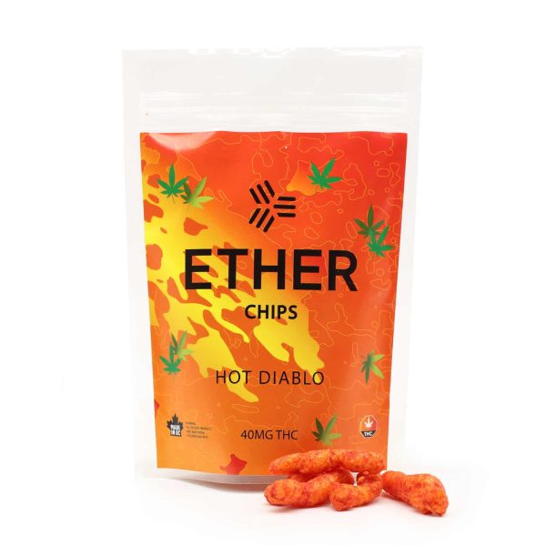 Ether Chips – Hot Diablo (40mg) Edibles Buy Weed Online