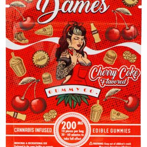 Dames Cherry Cola THC Gummies – 400mg Edibles Buy Weed Online