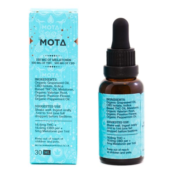 Mota THC/CBD 1:1 Sleep Tincture CBD Buy Weed Online