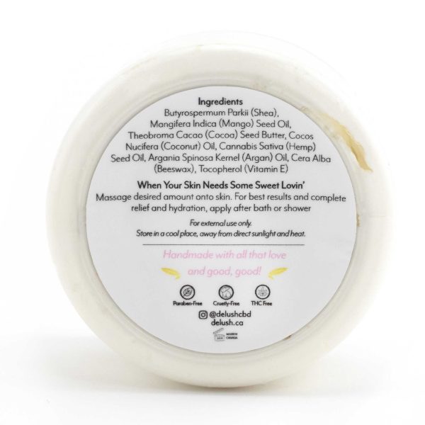 Delush CBD Whipped Body Butter