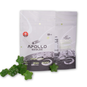 Apollo Gummies – Sativa is Green Apple 2000mg Edibles Buy Weed Online