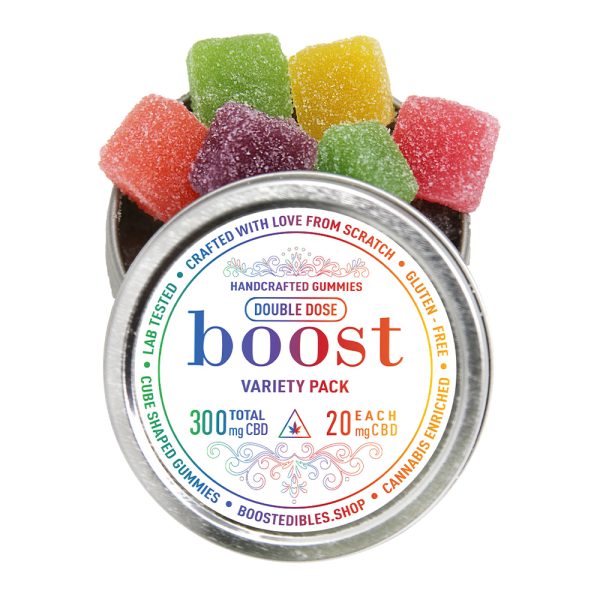 Boost Edibles Gummy – CBD Variety Pack (300mg) CBD Buy Weed Online