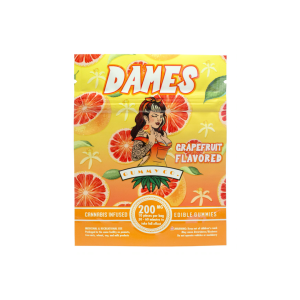 Dames Grapefruit THC Gummies – 200mg Gummies Buy Weed Online