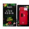 Burn Live Resin Disposable Vapes – Ice Cream Cake (Indica) (2 Gram) Vapour Pens Buy Weed Online