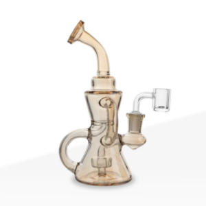 8″ RECYCLER HOURGLASS RIGS – 2 Colors Accessories Buy Weed Online